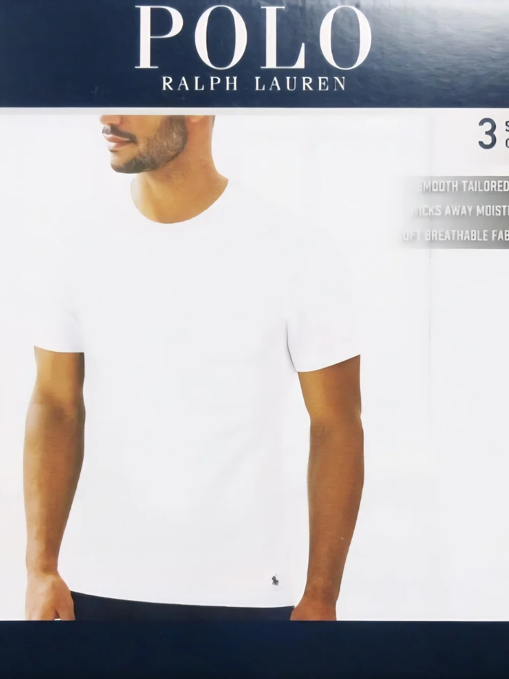 Polo by Ralph Lauren White Short Sleeve Crew Neck Tee